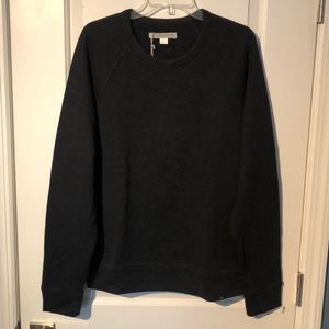 NEW Outerknown black cotton sweatshirt size large